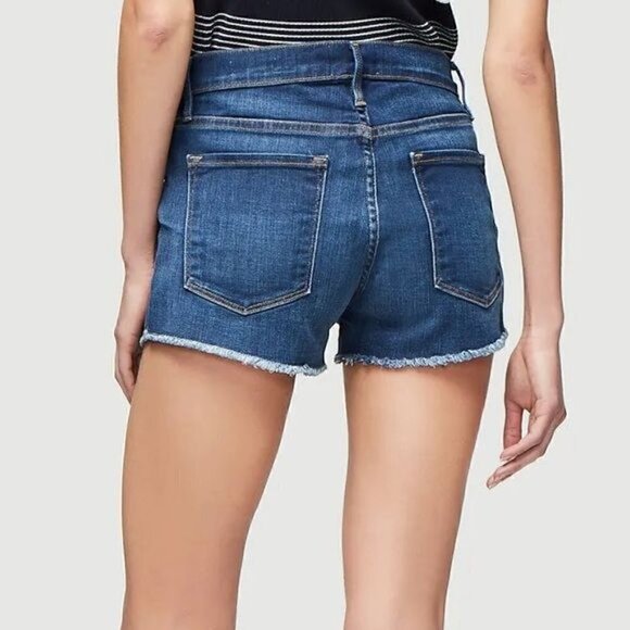 FRAME Le Cut Off‎ Denim Shorts In Williams Size 25 - Picture 2 of 11